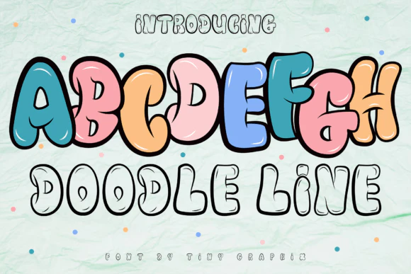 限时免费获取字体 Doodle Line[Windows、macOS][$6.99→0]