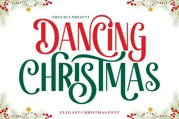 限时免费获取字体 Dancing Christmas Font[Windows、macOS]