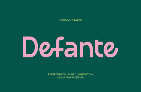 限时免费获取字体 Defante[Windows、macOS][$15→0]-反斗限免