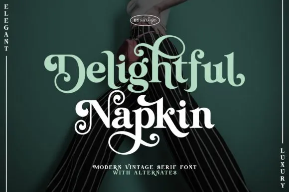 限时免费获取字体 Delightful Napkin[Windows、macOS][$12→0]-反斗限免
