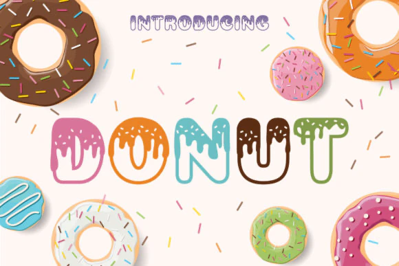 限时免费获取字体 Donut[Windows、macOS][$12→0]