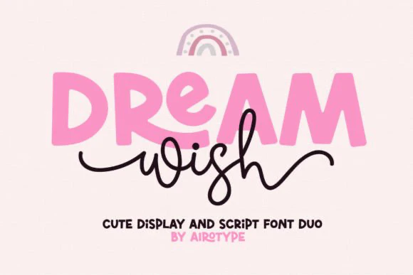 限时免费获取字体 Dream Wish[Windows、macOS][$12→0]