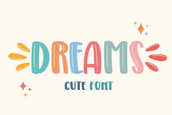 限时免费获取字体 Dreams[Windows、macOS][$19→0]