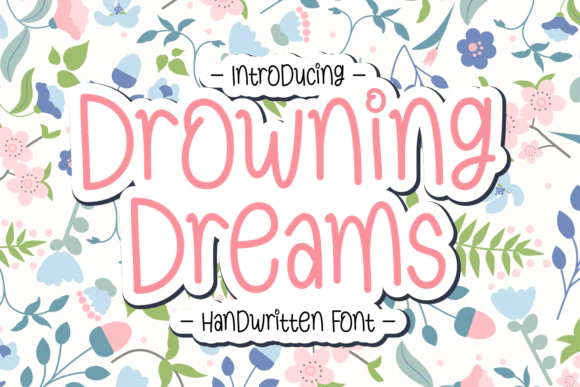 限时免费获取字体 Drowning Dreams Font[Windows、macOS]