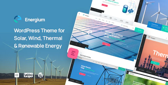 限时免费获取 WordPress 主题 Energium[$59→0]