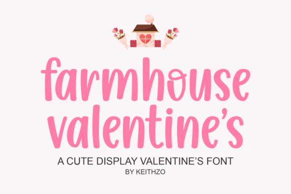 限时免费获取字体 Farmhouse Valentine's[Windows、macOS][$10→0]