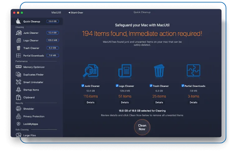 MacUtil - 系统清理优化工具[1年授权][macOS]-反斗限免