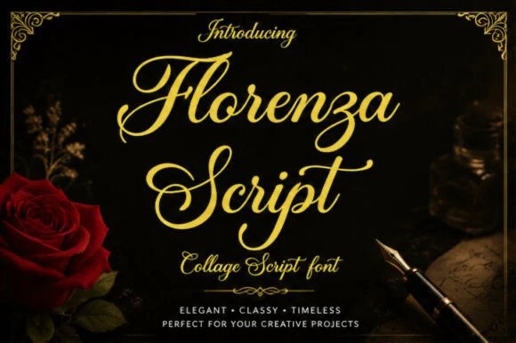 限时免费获取字体 Florenza Font[Windows、macOS]