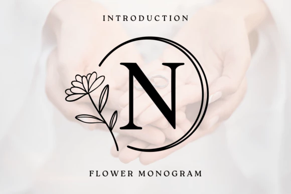 限时免费获取字体 Flower Monogram[Windows、macOS][$40→0]