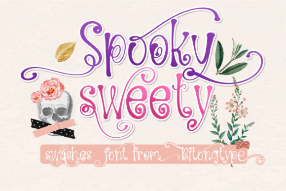限时免费获取字体 Spooky Sweety[Windows、macOS][$15→0]