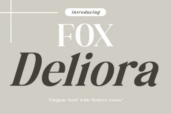 限时免费获取字体 Fox Deliora[Windows、macOS][$16→0]-反斗限免