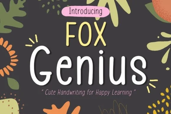 限时免费获取字体 Fox Genius[Windows、macOS][$14→0]