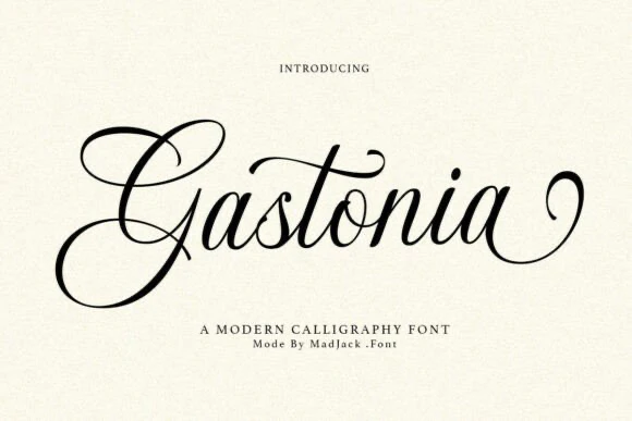 限时免费获取字体 Gastonia Script[Windows、macOS][$17→0]