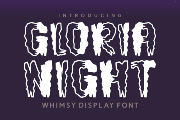 限时免费获取字体 Gloria Night[Windows、macOS]