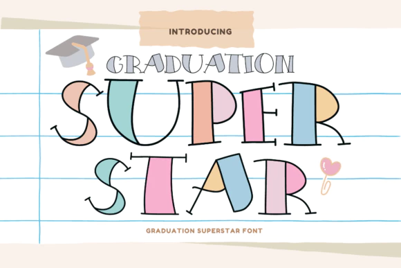 限时免费获取字体 Graduation Superstar[Windows、macOS][$49→0]