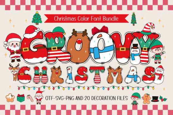 限时免费获取字体 Groovy Christmas Font[Windows、macOS]-反斗限免