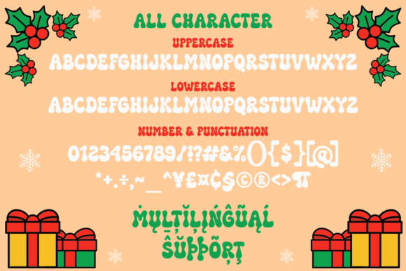 免费获取字体 Groovy Santa Font[Windows、macOS]