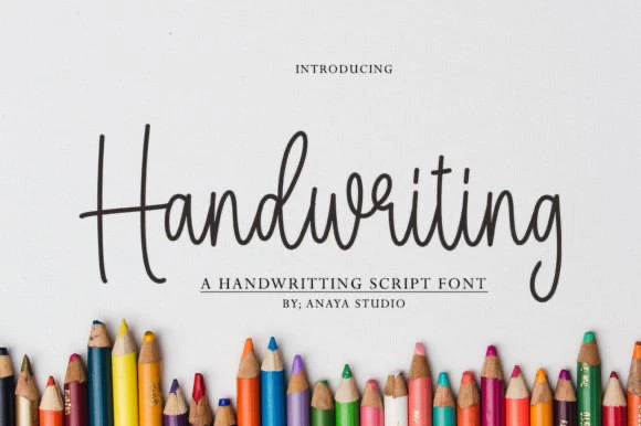 限时免费获取字体 Handwriting Font[Windows、macOS]