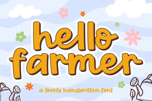 限时免费获取字体 Hello Farmer[Windows、macOS][$130→0]