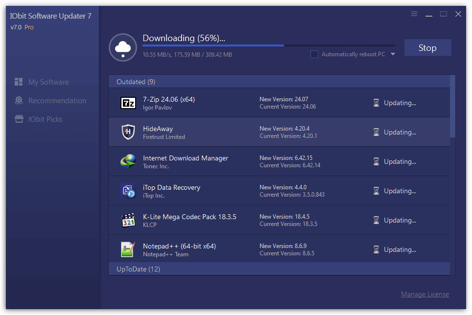 免费获取半年 IObit Software Updater 7[Windows][$12.97→0]