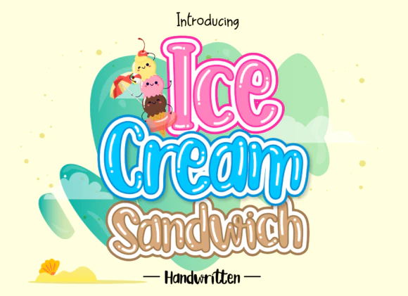 限时免费获取字体 Ice Cream Sandwich[Windows、macOS][$12→0]
