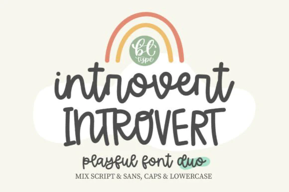 限时免费获取字体 Introvert[Windows、macOS][$22→0]