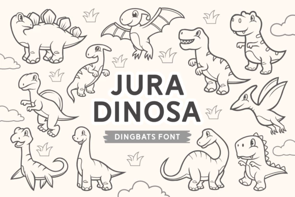 限时免费获取字体 Jura Dinosa[Windows、macOS][$10→0]