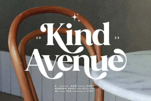限时免费获取字体 Kind Avenue[Windows、macOS][$12→0]-反斗限免