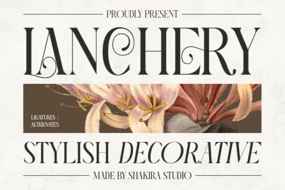 限时免费获取字体 Lanchery[Windows、macOS][$17→0]