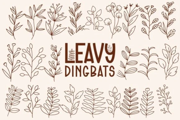 限时免费获取字体 Leavy Font[Windows、macOS]-反斗限免