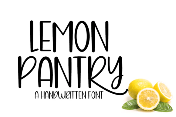 限时免费获取字体 Lemon Pantry[Windows、macOS][$7→0]