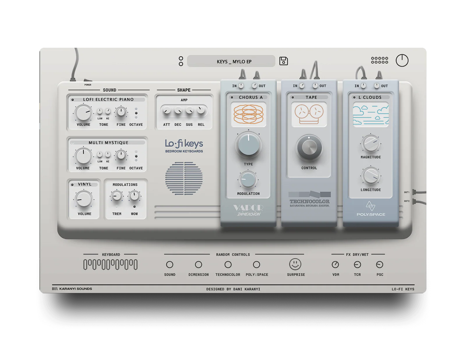 限时免费获取音频插件 Karanyi Sounds Lofi Keys[Windows、macOS][$59.96→0]