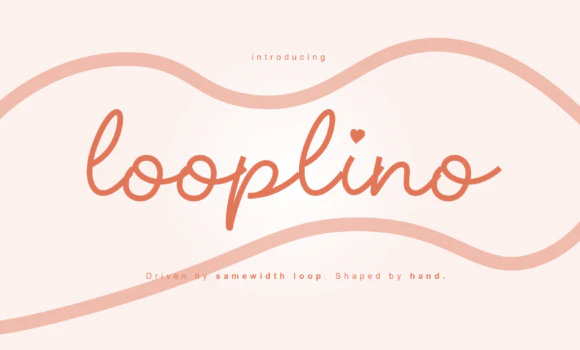 限时免费获取字体 Looplino Font[Windows、macOS]-反斗限免