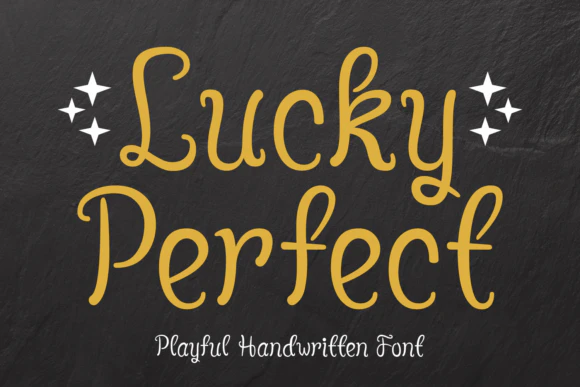 限时免费获取字体 Lucky Perfect[Windows、macOS][$18→0]-反斗限免