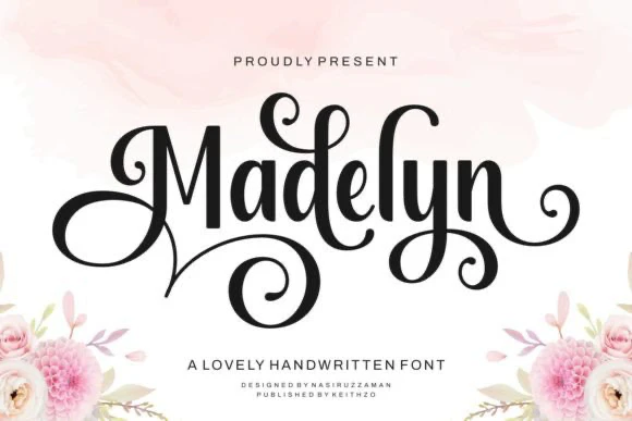 限时免费获取字体 Madelyn[Windows、macOS][$130→0]