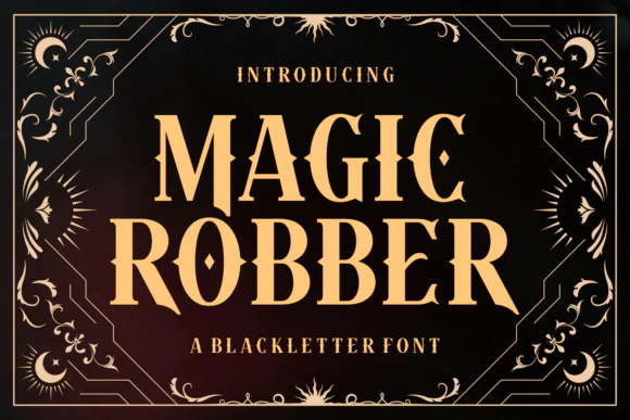 限时免费获取字体 Magic Robber[Windows、macOS]