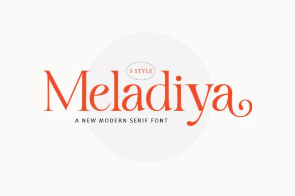 限时免费获取字体 Meladiya[Windows、macOS][$15→0]-反斗限免