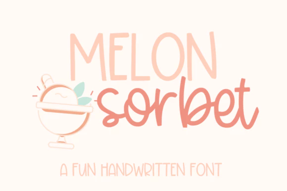 限时免费获取字体 Melon Sorbet[Windows、macOS][$10→0]-反斗限免