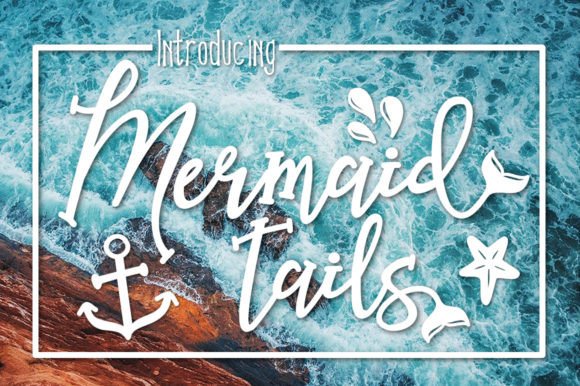 免费获取字体 Mermaid Tails Font[Windows、macOS]