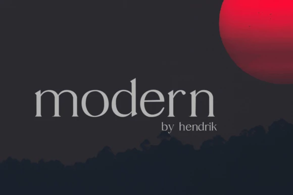限时免费获取字体 Modern[Windows、macOS][$2→0]