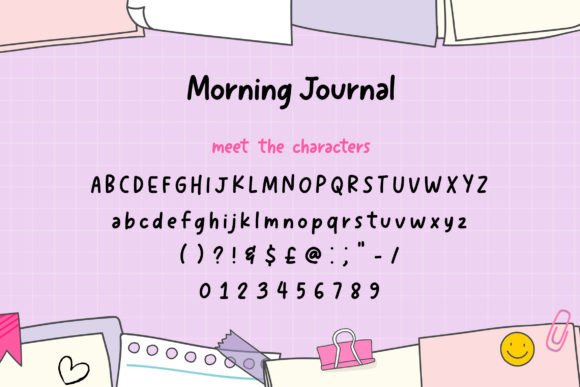免费获取字体 Morning Journal Font[Windows、macOS]