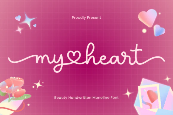 限时免费获取字体 My Heart[Windows、macOS][$19→0]