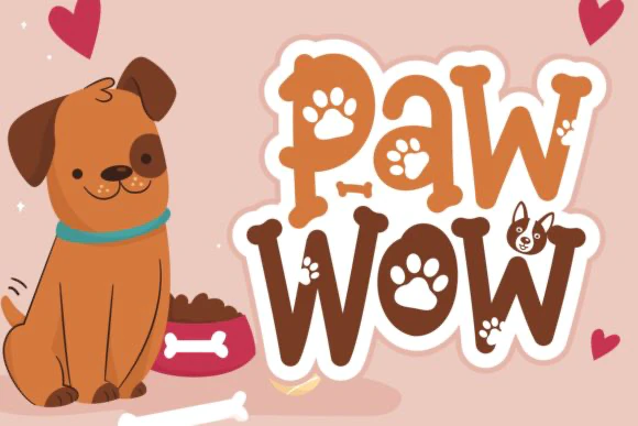 限时免费获取字体 Paw Wow[Windows、macOS][$15→0]-反斗限免