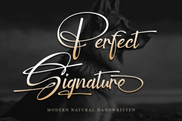 限时免费获取字体 Perfect Signature[Windows、macOS][$25→0]-反斗限免