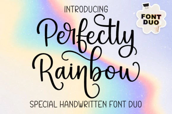限时免费获取字体 Perfectly Rainbow Font[Windows、macOS]