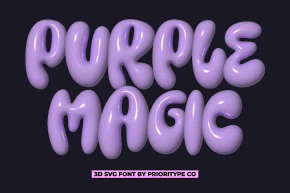 限时免费获取字体 Purple Magic[Windows、macOS][$69→0]-反斗限免