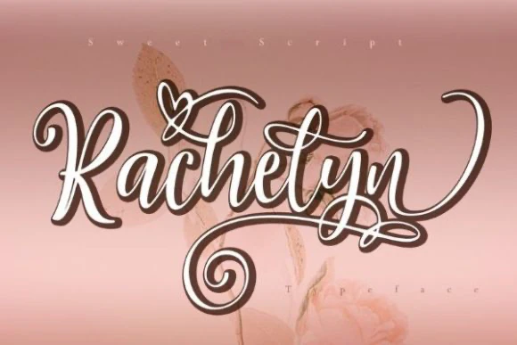 限时免费获取字体 Rachelyn Font[Windows、macOS]-反斗限免