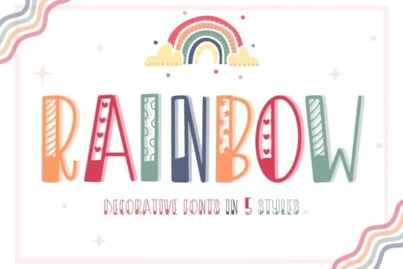 限时免费获取字体 Rainbow[Windows、macOS][$15→0]-反斗限免