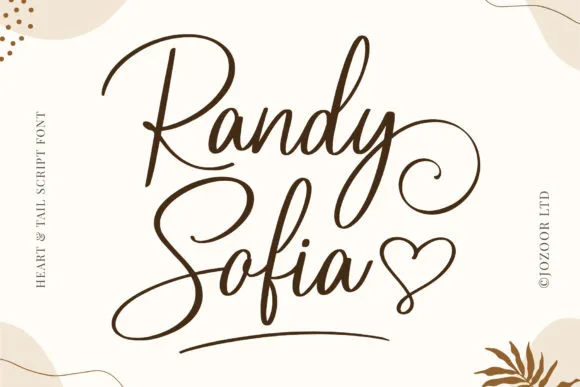 限时免费获取字体 Randy Sofia Font[Windows、macOS]
