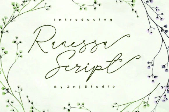 限时免费获取字体 Ranessa Script Font[Windows、macOS]